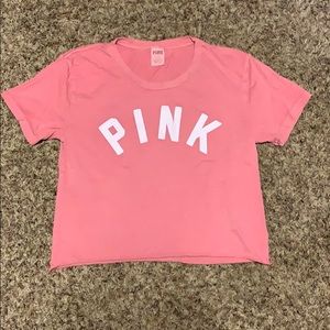 Victoria’s Secret Pink crop T-shirt